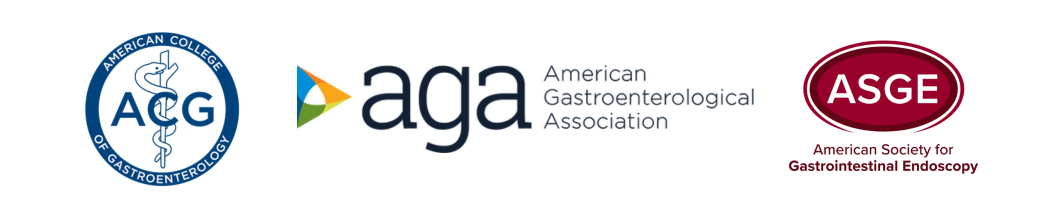 American College of Gastroenterology. American Gastroenterological Association. American Society For Gastrointestinal Endoscopy.