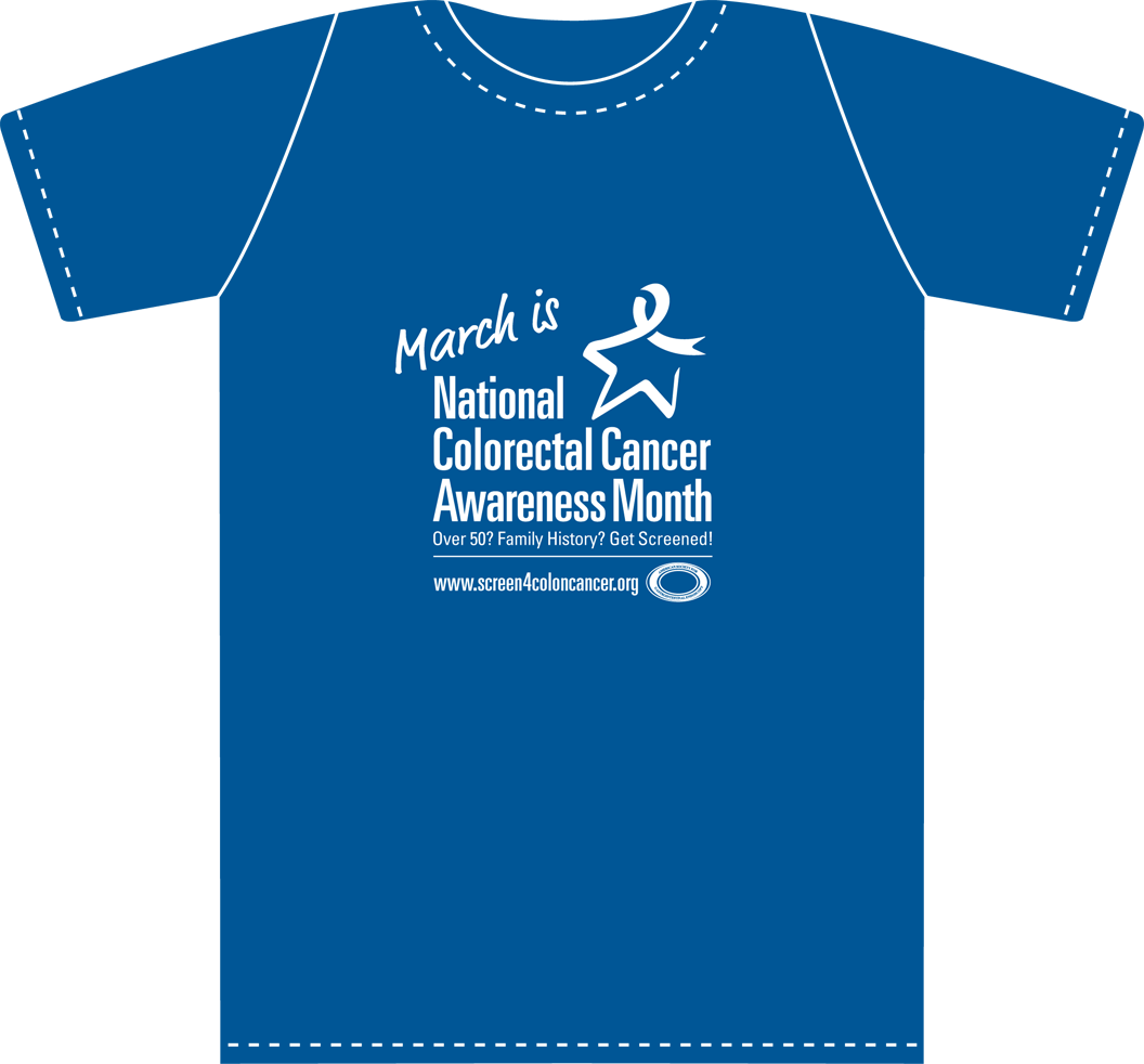 March Is National Colon Cancer Awareness Month T-Shirt March Is National Colon Cancer Awareness Month T-Shirt